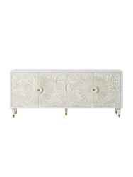 Handgefertigtes, massives Sideboard „Bali“, 190 x 80 cm Giner & Colomer