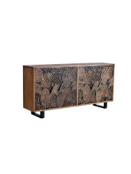Massives Design Sideboard „Tropicana“, 4-türig Giner & Colomer