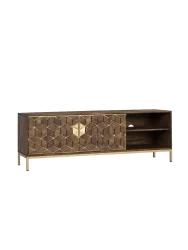Massives Design Lowboard „Bora Bora“ 2-türig, 145 x 50 cm Giner & Colomer