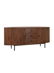 Massives Design Sideboard „Ludhiana“, 180 x 75 cm Giner & Colomer