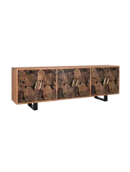 Massives Design Sideboard „Tropicana“, 6-türig Giner & Colomer