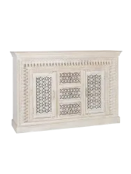 Handgefertigtes, massives Sideboard „Bhopal“, 2-türig Giner & Colomer