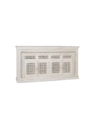 Handgefertigtes, massives Sideboard „Bhopal“, 4-türig Giner & Colomer