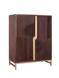 Massive Barschrank „Arco“ mit 3D-Effekt Giner & Colomer