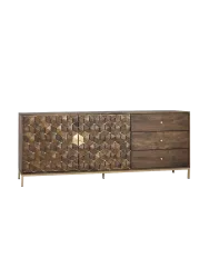 Massives Design Sideboard „Bora Bora“ 2-türig, 190 x 77 cm Giner & Colomer