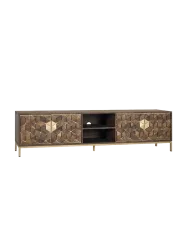 Massives Design Lowboard „Bora Bora“ 4-türig, 190 x 50 cm Giner & Colomer