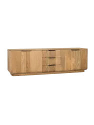 Massives Sideboard „Nashik“ 4-türig mit Schubladen Giner & Colomer