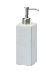 Design Seifenspender „Hammam“ aus Marmor, Weiss Aquanova
