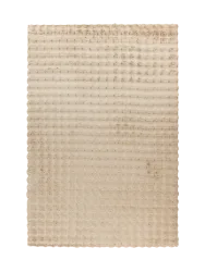 Hochwertiger Hochflor Design Teppich „Harmony 800“ - Beige LALEE