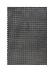 Hochwertiger Hochflor Design Teppich „Harmony 800“ - Graphit LALEE