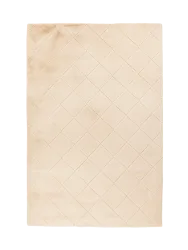 Hochwertiger Hochflor Design Teppich „Impulse 600“ - Beige LALEE
