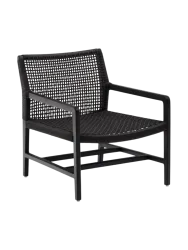 Premium In-/Outdoor Loungesessel „Saballo“ aus massivem Teakholz Kave Home