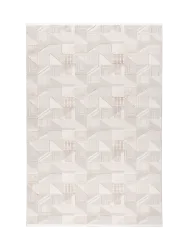 Hochwertiger Designer Teppich „Jardin 701“, Beige/Silver PIERRE CARDIN