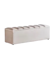 Premium Boxspringbett „Jazzlyn“ inkl. Matratze & Topper Light Beige  160 x 200 cm ABC Bedding
