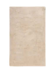 Hochwertiger, waschbarer Badteppich „Laura“ - Beige 50 x 90 cm LALEE