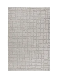 Design Teppich „Lotus 301“ - Silver LALEE
