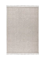 Design Teppich „Luxor 302“ - Silver LALEE