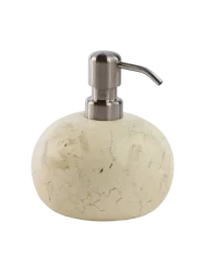 Handgefertigter, luxuriöser Seifenspender „Luxor“ aus Marmor Aquanova
