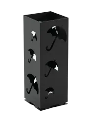 Spinder Design Schirmständer Hesta Schwarz Stahl 18 cm 50 cm - Schirmständer