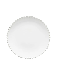 Handgefertigter Salat-/ Dessertteller „Pearl“ Costa Nova
