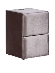 Premium Boxspringbett „Phantom“ inkl. Matratze & Topper Taupe ABC Bedding