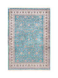 Hochwertiger Modal Design Teppich „Portofino 901“ Blue LALEE