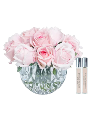 Luxuriöser Raumduft „Luxury Round Rose Bud Bouquet“ - Mixed Pink Côte Noire