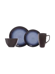 Geschirr-Set „Sapphire“, 24-teilig Blautöne Cosy & Trendy