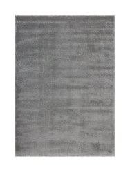 Design Hochflor Teppich „Softtouch“ - Silver LALEE
