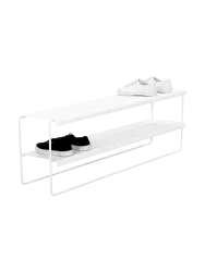 Spinder Design Schuhregal Skadi Weiss Stahl 103 cm 38 cm - Schuhregal