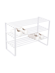 Spinder Design Schuhregal Hesta Weiss Stahl 70 cm 48.5 cm - Schuhregal