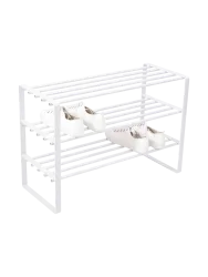 Spinder Design Schuhregal Hesta Weiss Stahl 70 cm 48.5 cm - Schuhregal
