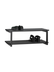 Spinder Design Schuhregal Hesta Schwarz Stahl 71 cm 26 cm - Schuhregal