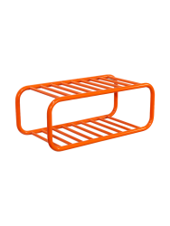 Spinder Design Schuhregal Balder Orange Stahl 72 cm 28 cm - Farbe: Pure Orange - Schuhregal