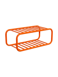 Spinder Design Schuhregal Balder Orange Stahl 72 cm 28 cm - Farbe: Pure Orange - Schuhregal