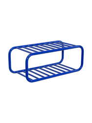 Spinder Design Schuhregal Balder Blau Stahl 72 cm 28 cm - Farbe: Ultramarine - Schuhregal