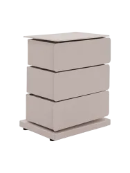 Spinder Design Kommode Hesta Braun Stahl 37 cm 26 cm - Farbe: taupe - Kommode