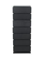 Spinder Design Kommode Hesta Schwarz Stahl 37 cm 26 cm - Kommode