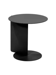 Spinder Design Beistelltisch Hesta Schwarz Stahl 40 cm - Beistelltisch