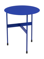 Spinder Design Beistelltisch Hesta Blau Stahl 40 cm - Beistelltisch