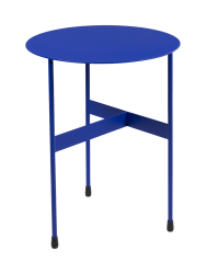 Spinder Design Beistelltisch Hesta Blau Stahl 45 cm - Beistelltisch