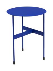 Spinder Design Beistelltisch Hesta Blau Stahl 45 cm - Beistelltisch