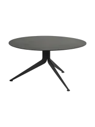 Spinder Design Salontisch Hesta Schwarz Stahl 78 cm - Salontisch