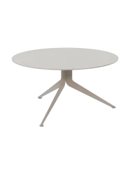 Spinder Design Salontisch Hesta taupe Stahl 78 cm - Salontisch