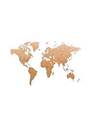 Design Wandobjekt „DIY Wooden World Puzzle“ MiMi Innovations