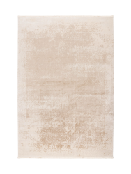 Hochwertiger Viskose Design Teppich „Venezia 901“ - Beige LALEE