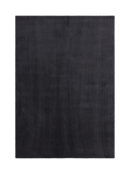 Hochwertiger Hochfloor Design Teppich „Velutto 400“ - Graphit LALEE