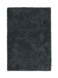 Hochwertiger Hochfloor Design Teppich „Velvet 500“ - Graphit LALEE