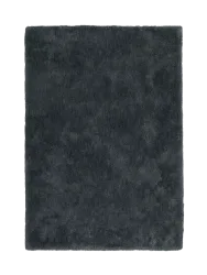 Hochwertiger Hochfloor Design Teppich „Velvet 500“ - Graphit LALEE