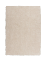 Hochwertiger Hochfloor Design Teppich „Velvet 500“ - Ivory LALEE